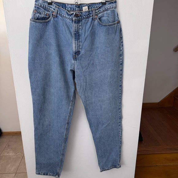Vintage Levi’s 522 Tapered Leg jeans Size 20 long - Picture 1 of 8